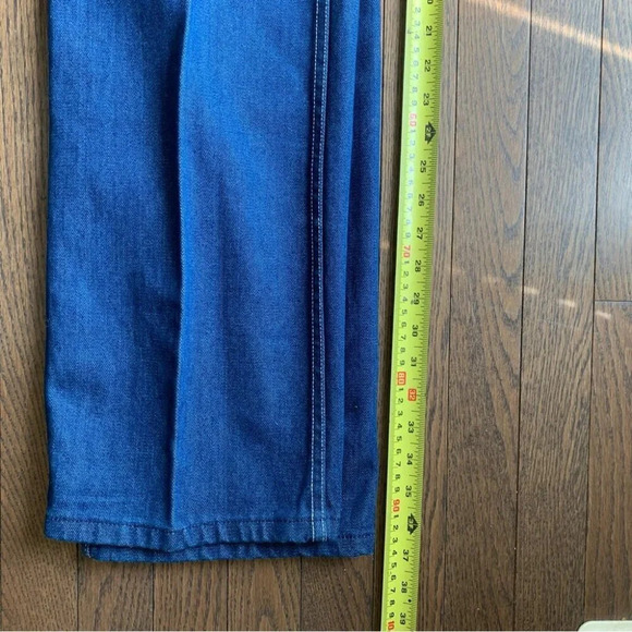 Vintage Farini NWT Western Style 70s Dark Wash Jeans Size 34 Fits Best 32 - Picture 13 of 16